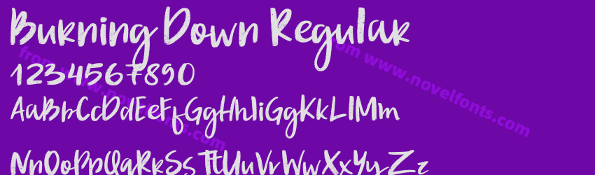 Burning Down RegularPreview Burning Down RegularPreview