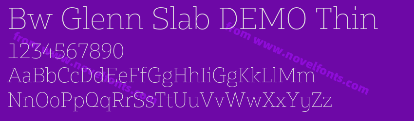 Bw Glenn Slab DEMO ThinPreview