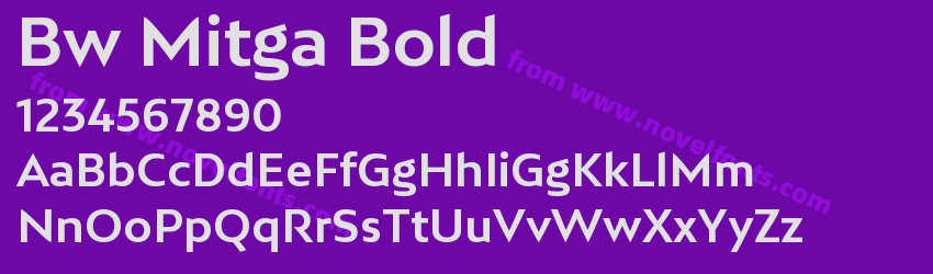 Bw Mitga BoldPreview