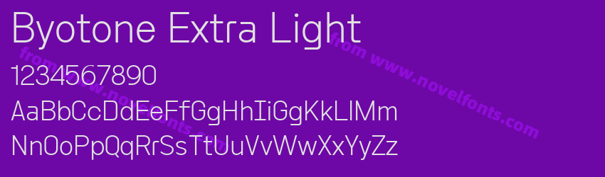Byotone Extra LightPreview