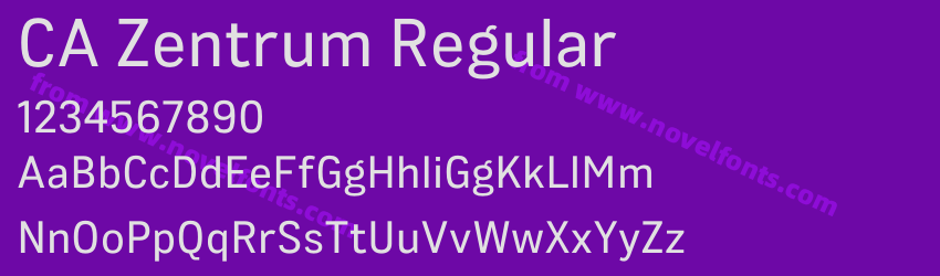 CA Zentrum RegularPreview CA Zentrum RegularPreview