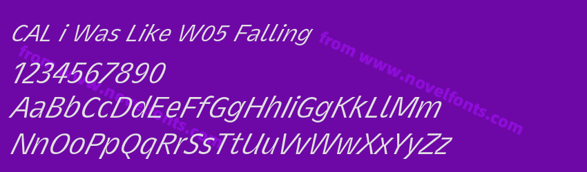 CAL i Was Like W05 FallingPreview CAL i Was Like W05 FallingPreview