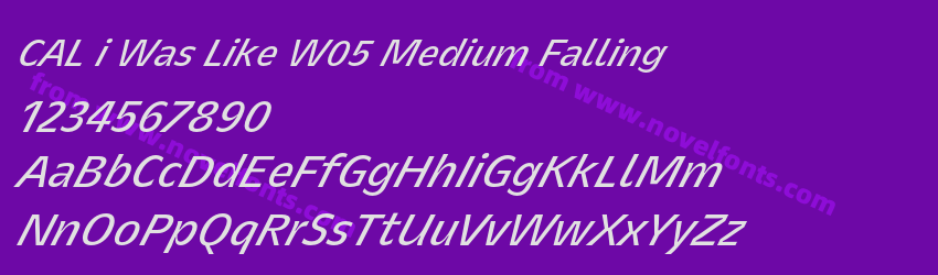 CAL i Was Like W05 Medium FallingPreview CAL i Was Like W05 Medium FallingPreview