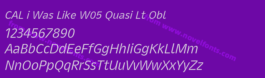 CAL i Was Like W05 Quasi Lt OblPreview