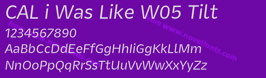 CAL i Was Like W05 TiltPreview