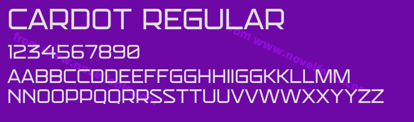 CARDOT RegularPreview CARDOT RegularPreview