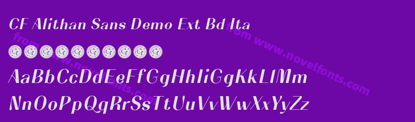 CF Alithan Sans Demo Ext Bd ItaPreview CF Alithan Sans Demo Ext Bd ItaPreview
