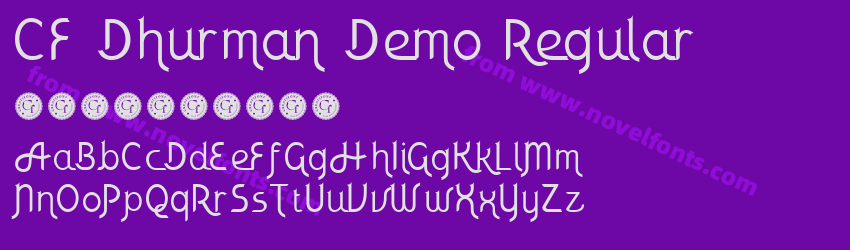 CF Dhurman Demo RegularPreview CF Dhurman Demo RegularPreview