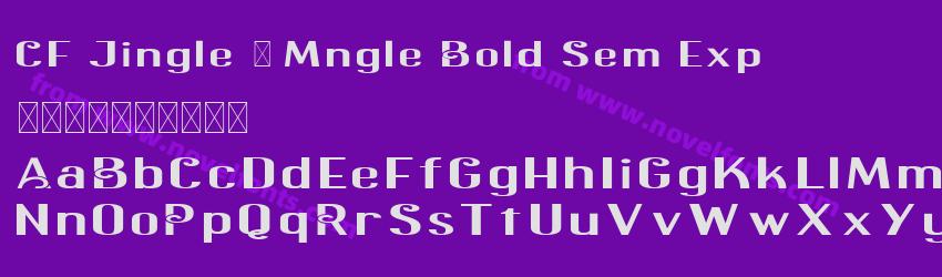 CF Jingle & Mngle Bold Sem ExpPreview CF Jingle & Mngle Bold Sem ExpPreview
