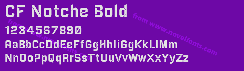 CF Notche BoldPreview CF Notche BoldPreview
