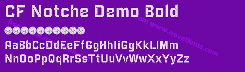 CF Notche Demo BoldPreview