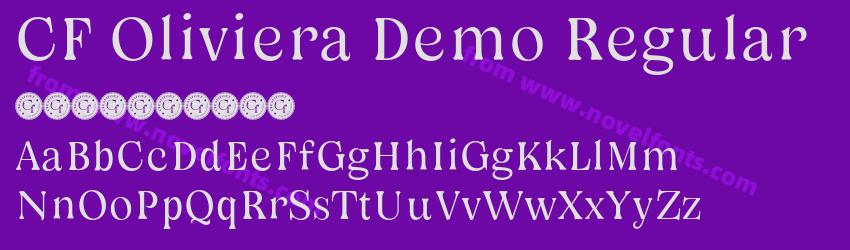 CF Oliviera Demo RegularPreview CF Oliviera Demo RegularPreview
