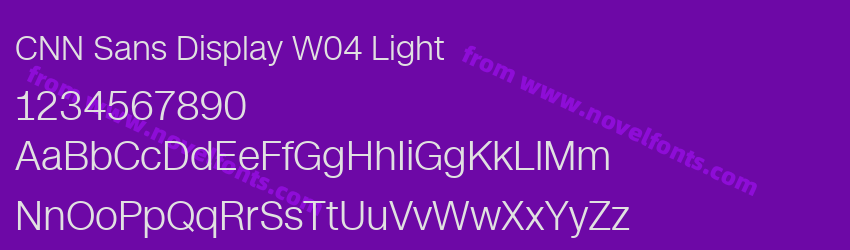 CNN Sans Display W04 LightPreview CNN Sans Display W04 LightPreview