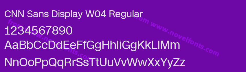 CNN Sans Display W04 RegularPreview CNN Sans Display W04 RegularPreview