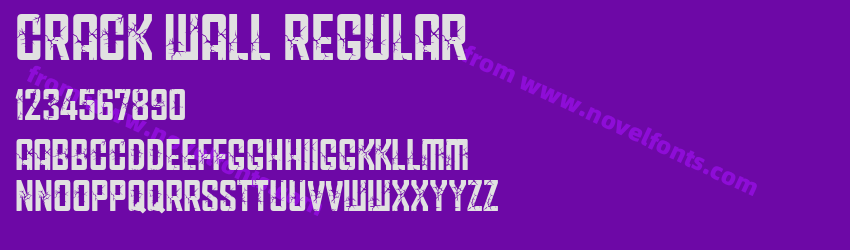 CRACK WALL RegularPreview CRACK WALL RegularPreview