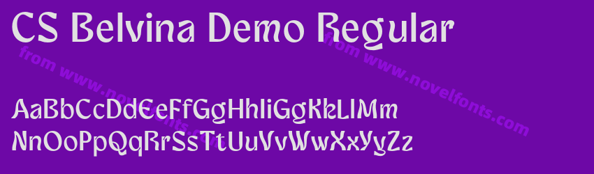 CS Belvina Demo RegularPreview