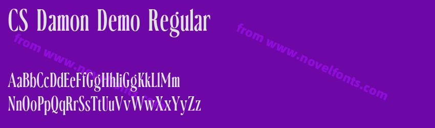 CS Damon Demo RegularPreview CS Damon Demo RegularPreview