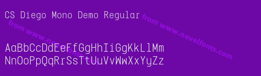 CS Diego Mono Demo RegularPreview