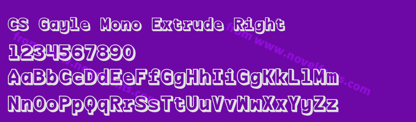 CS Gayle Mono Extrude RightPreview CS Gayle Mono Extrude RightPreview