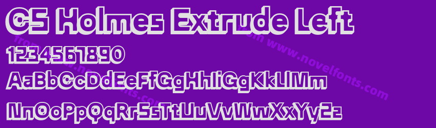 CS Holmes Extrude LeftPreview CS Holmes Extrude LeftPreview