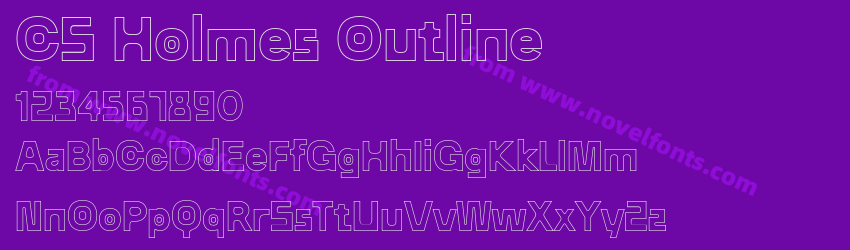 CS Holmes OutlinePreview
