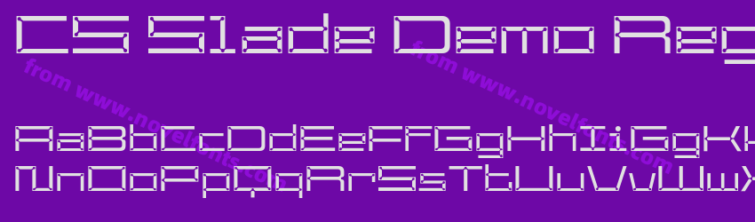 CS Slade Demo RegularPreview CS Slade Demo RegularPreview