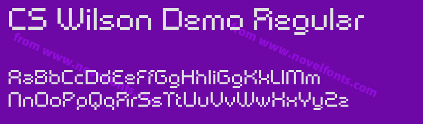 CS Wilson Demo RegularPreview CS Wilson Demo RegularPreview