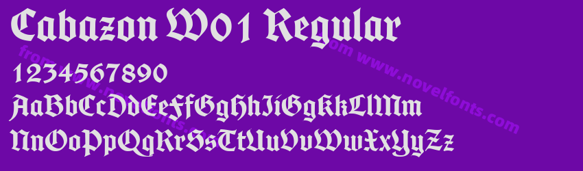 Cabazon W01 RegularPreview Cabazon W01 RegularPreview
