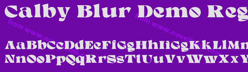 Calby Blur Demo RegularPreview Calby Blur Demo RegularPreview