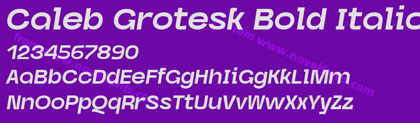 Caleb Grotesk Bold ItalicPreview Caleb Grotesk Bold ItalicPreview