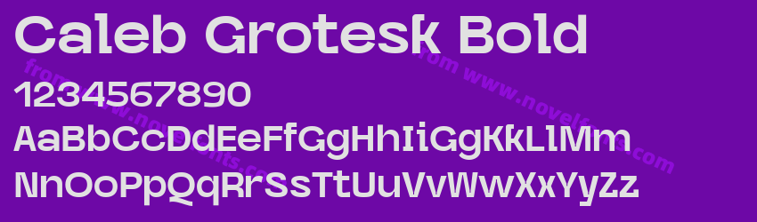 Caleb Grotesk BoldPreview Caleb Grotesk BoldPreview