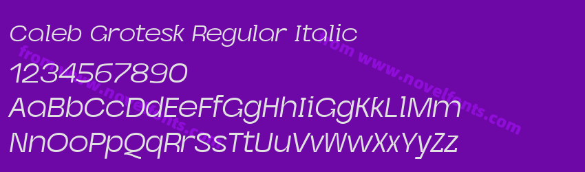 Caleb Grotesk Regular ItalicPreview Caleb Grotesk Regular ItalicPreview