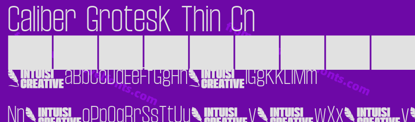 Caliber Grotesk Thin CnPreview Caliber Grotesk Thin CnPreview