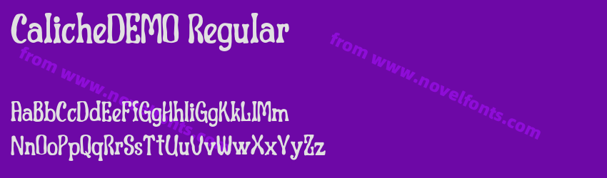 CalicheDEMO RegularPreview CalicheDEMO RegularPreview
