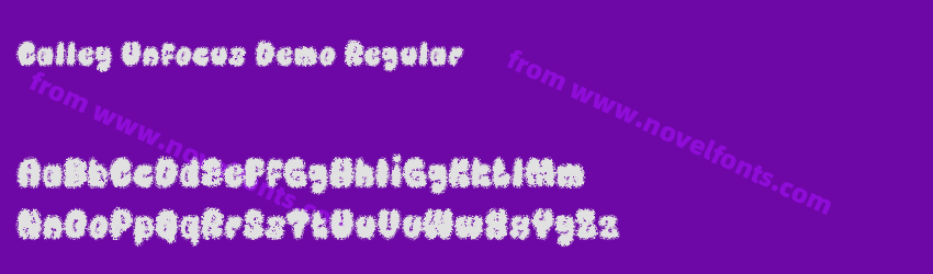 Calley Unfocus Demo RegularPreview
