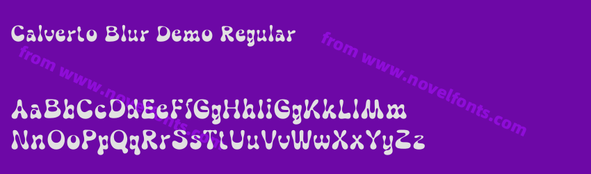 Calverto Blur Demo RegularPreview