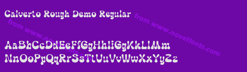 Calverto Rough Demo RegularPreview Calverto Rough Demo RegularPreview