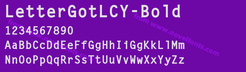 LetterGotLCY-BoldPreview