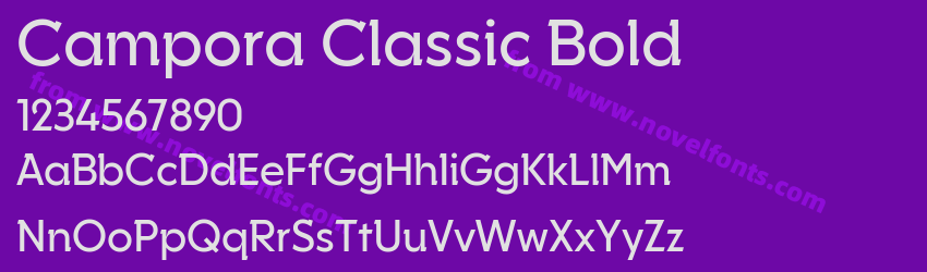 Campora Classic BoldPreview Campora Classic BoldPreview