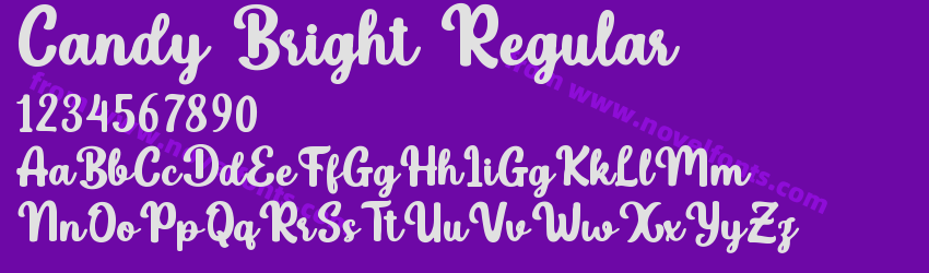 Candy Bright RegularPreview Candy Bright RegularPreview