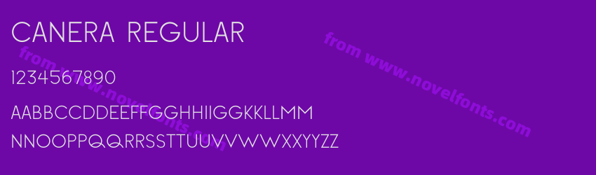 Canera RegularPreview Canera RegularPreview