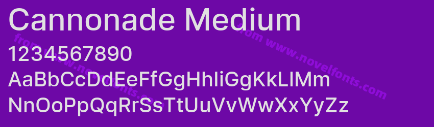 Cannonade MediumPreview Cannonade MediumPreview