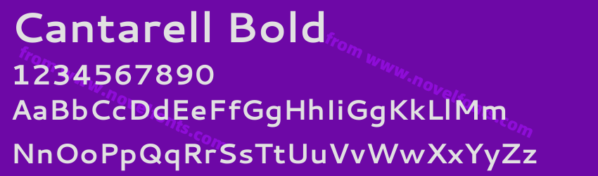 Cantarell BoldPreview Cantarell BoldPreview