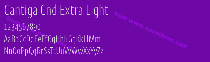 Cantiga Cnd Extra LightPreview Cantiga Cnd Extra LightPreview