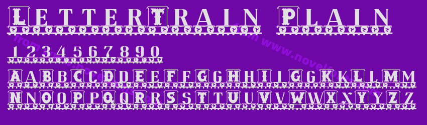 LetterTrain PlainPreview