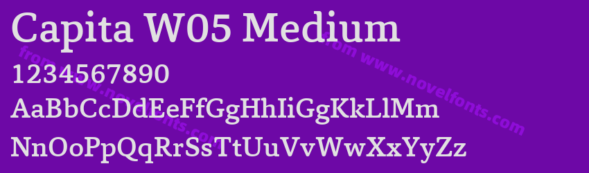Capita W05 MediumPreview Capita W05 MediumPreview