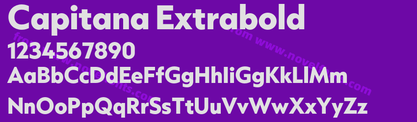 Capitana ExtraboldPreview Capitana ExtraboldPreview