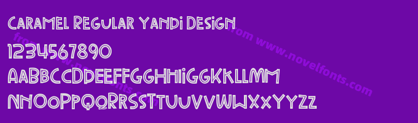 Caramel Regular Yandi DesignPreview Caramel Regular Yandi DesignPreview