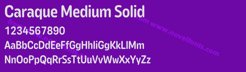 Caraque Medium SolidPreview Caraque Medium SolidPreview