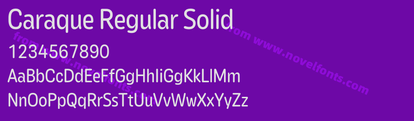Caraque Regular SolidPreview Caraque Regular SolidPreview